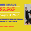 How I Made $3,563 in 7 days With TikTok Affiliate Marketing — 2024 Strategy
