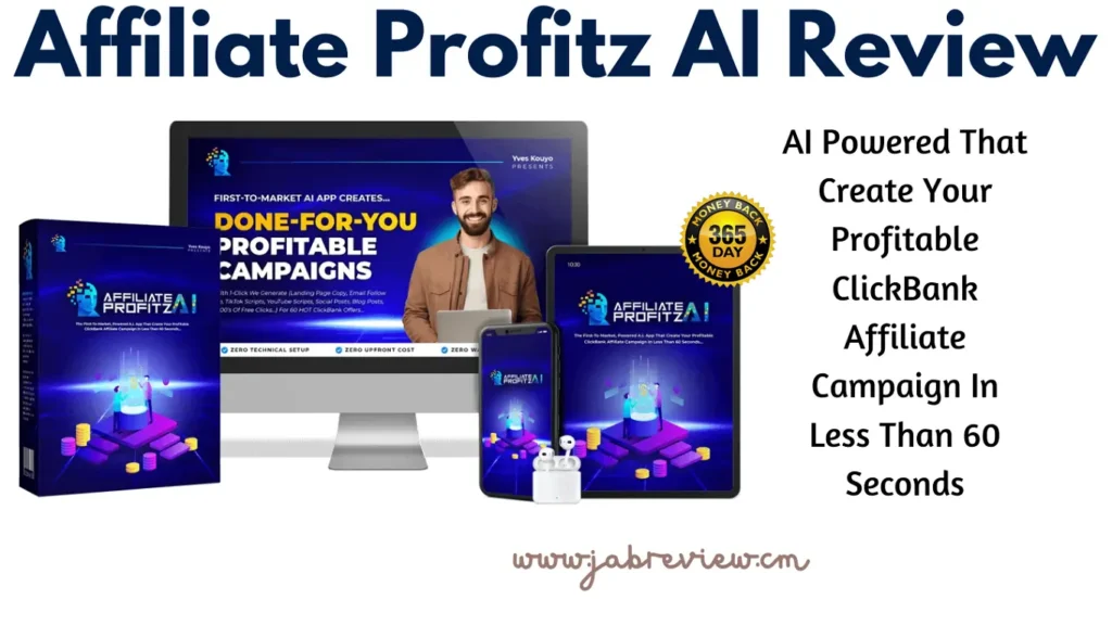 Affiliate Profitz AI Review - ClickBank Affiliate Campaign Any Niche