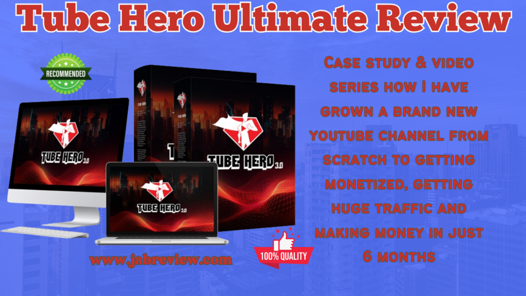 Tube Hero Ultimate Review - YouTube FREE Traffic In Any Niche