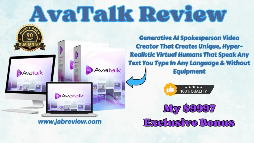 AvaTalk Review –  AI-Human Spokesperson Video Creator