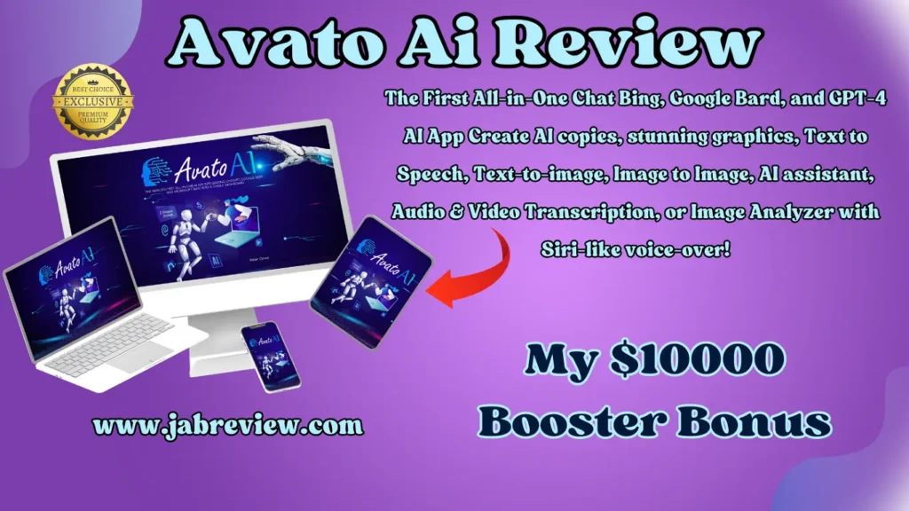 Avato Ai Review - Easily Create Human Like Content & AI Graphics