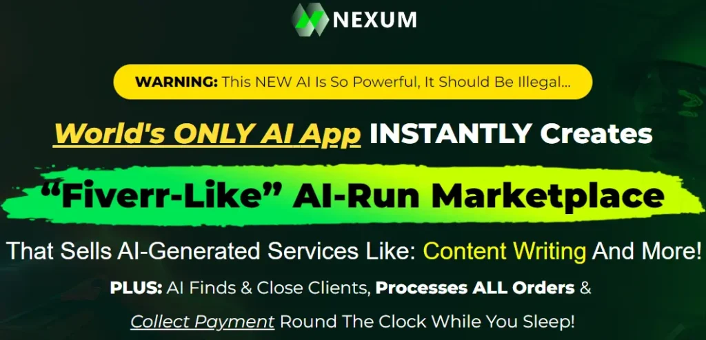 Nexum Review - All In One Fiverr-like Freelancing Marketplace