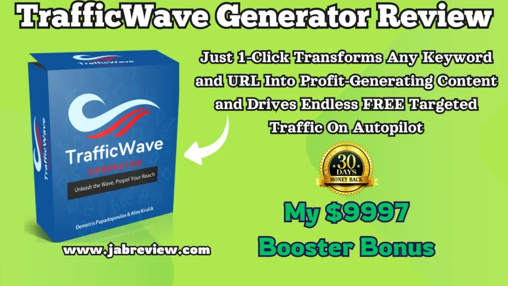TrafficWave Generator Review – Endless FREE Targeted Traffic On Autopilot