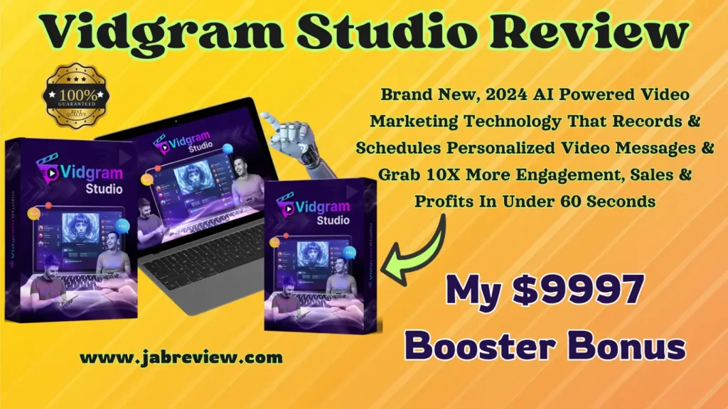 Vidgram Studio Review - AI Based Video Messaging Tool Any Offer In Any Niche