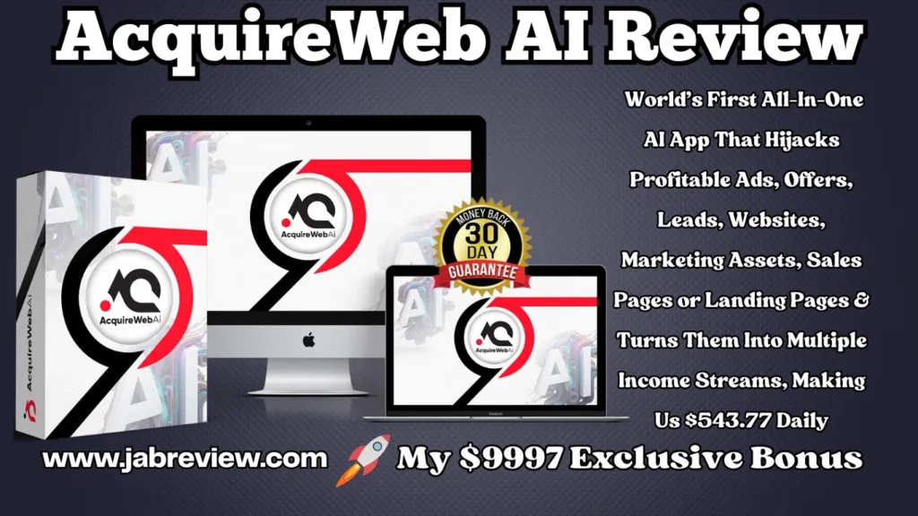 AcquireWeb AI Review - Get Targeted Leads & Zero Ad Spend! (Obed S.A)
