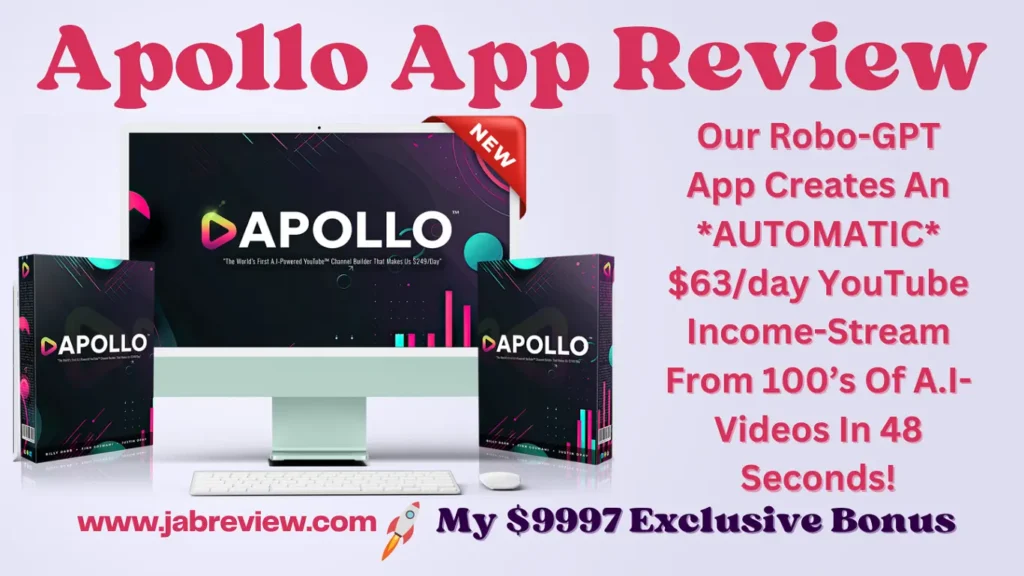 Apollo App Review - Get Traffic & Make Sales from YouTube In 1-Click