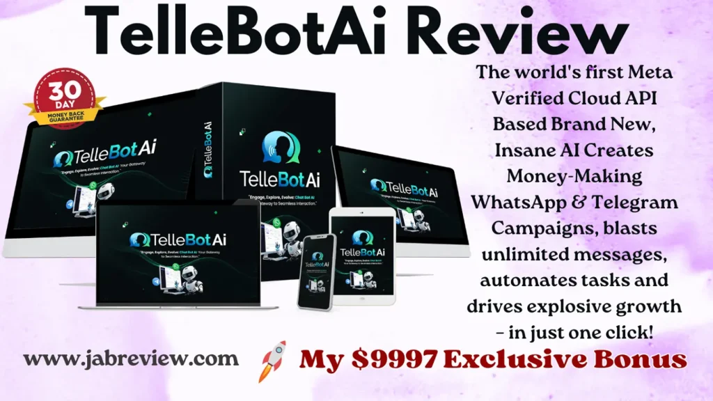 TelleBotAi Review - The Power of WhatsApp & Telegram Marketing