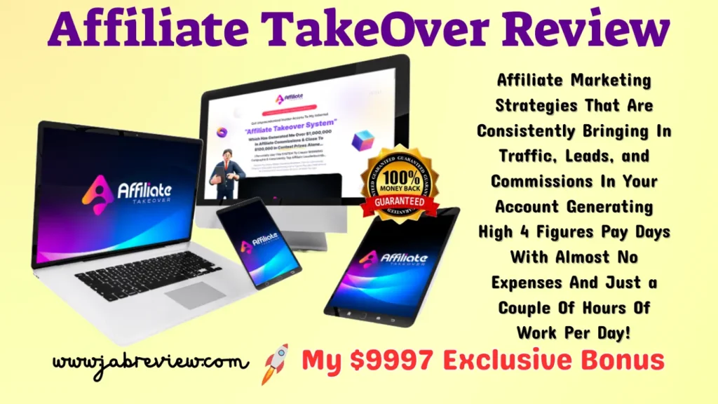 Affiliate TakeOver Review - Generate Affiliate Commission Form Anywhere