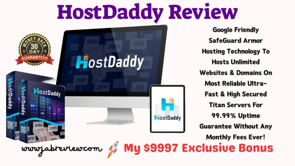 HostDaddy Review - Website Hosting & Cyber Security Technology