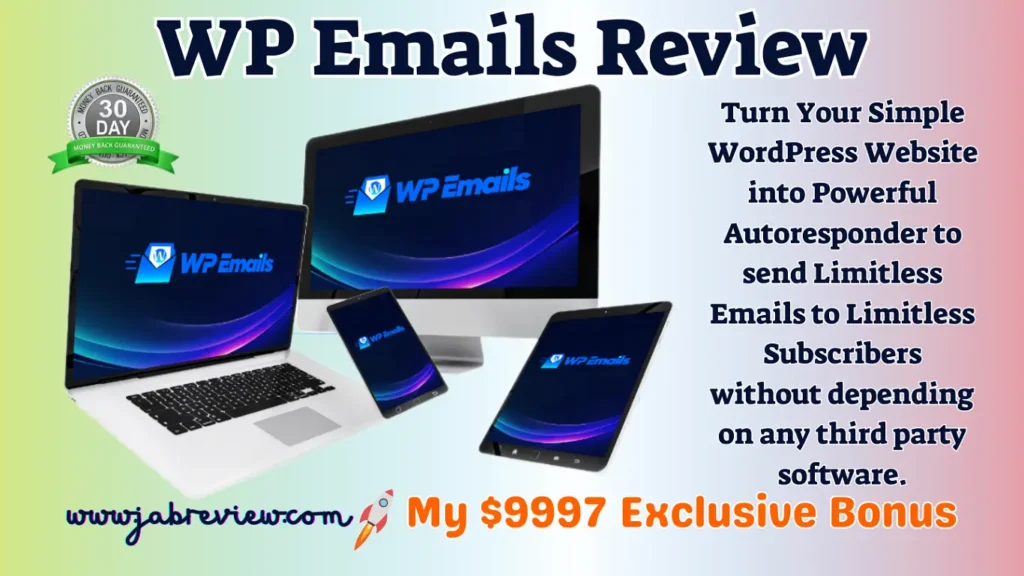 WP Emails Review - Send Unlimited Emails to Unlimited Subscribers At Rocket Speed