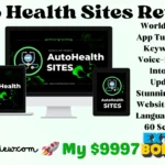 Auto Health Sites Review - Create & Sell Health Websites Instantly & No Code Needed