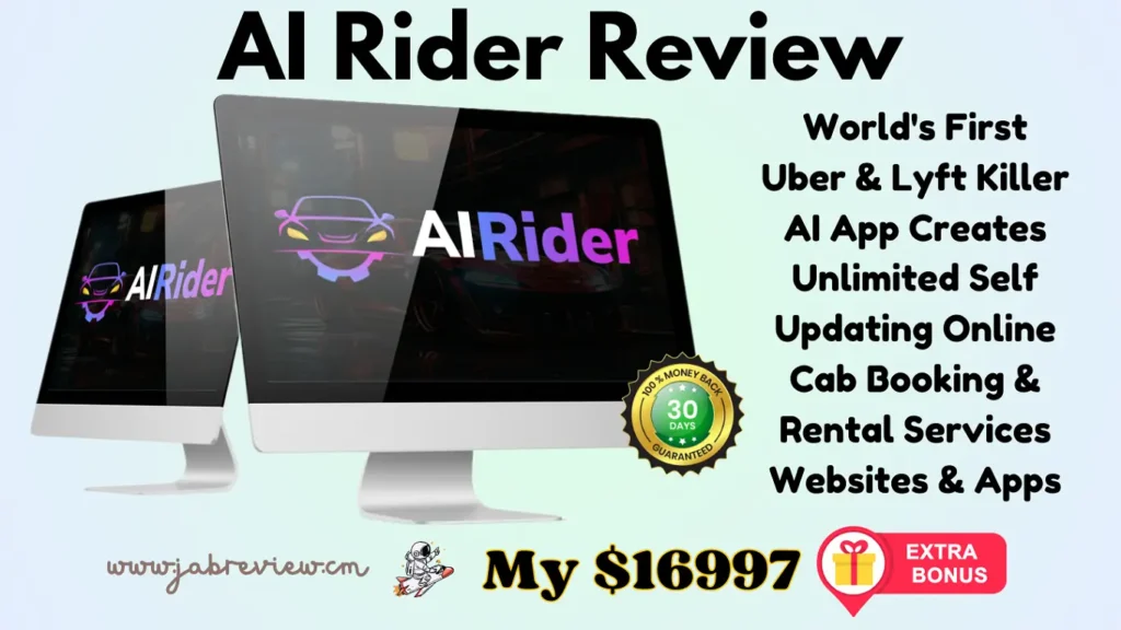 AI Rider Review - Create Cab Booking Websites & Apps in 60 Secs