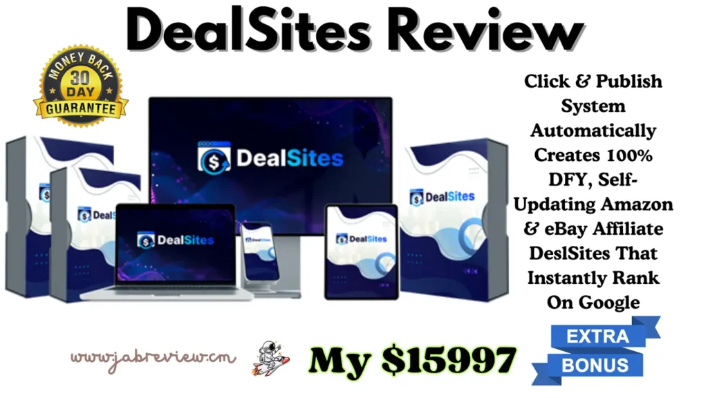 DealSites Review - Create & Sell Amazing Amazon, eBay Affiliate DeslSites