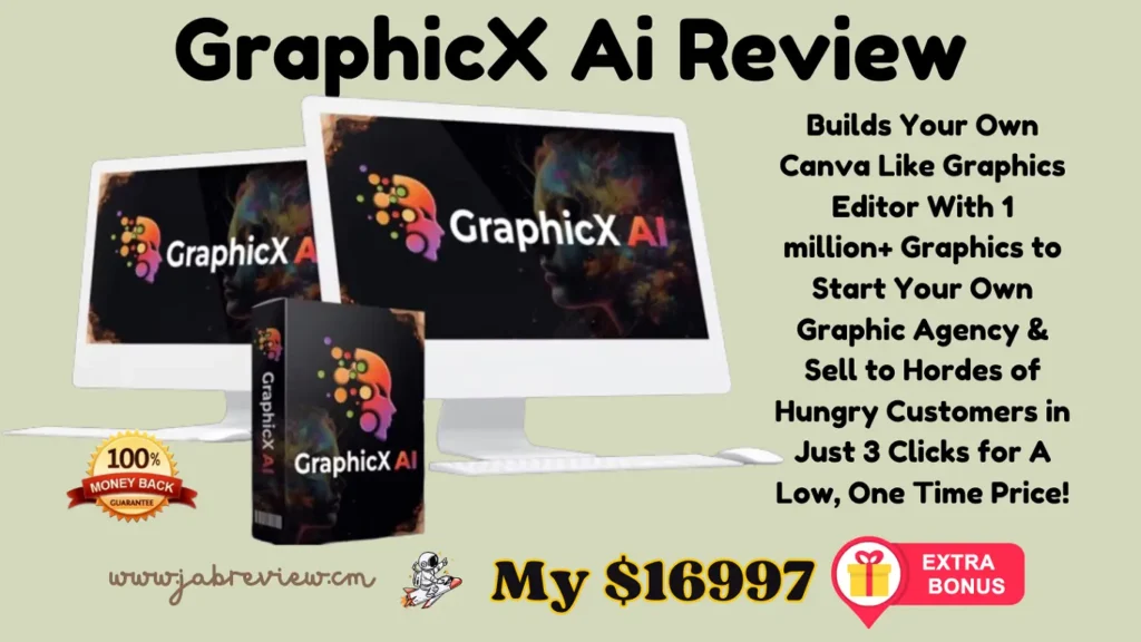 GraphicX Ai Review - Create & Sell Unlimited Marketing Graphics With Ai