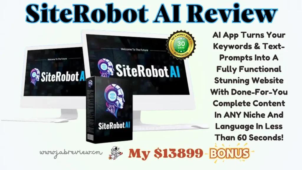 SiteRobot AI Review - Generate Any Website With A Single Keyword