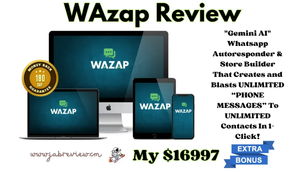 WAzap Review - AI-Powered WhatsApp Store Builder Instantly