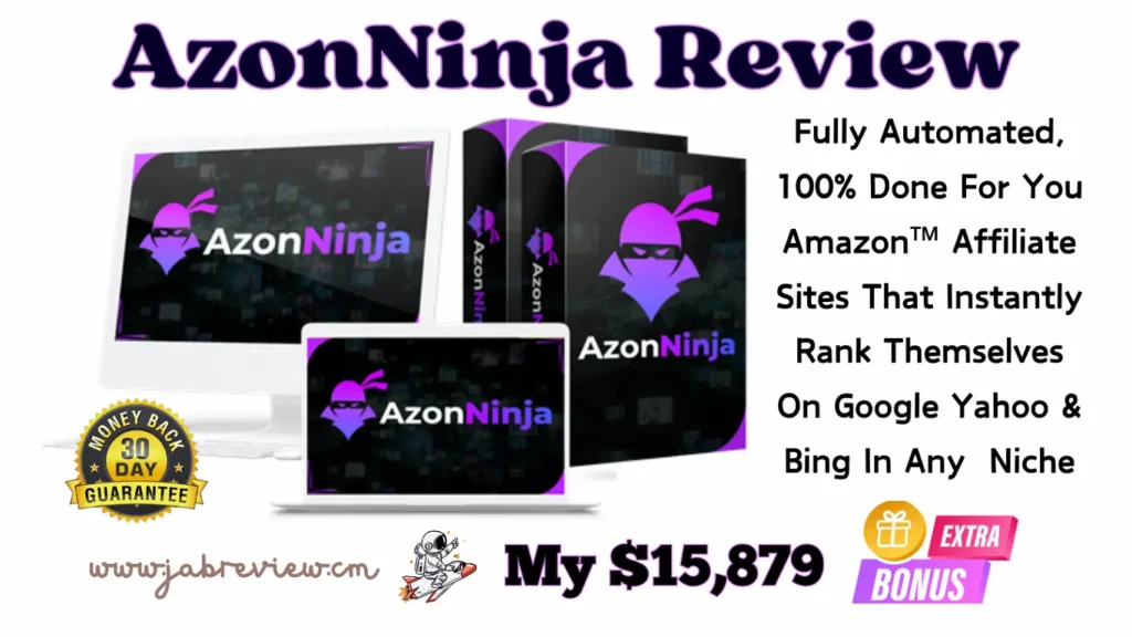 AzonNinja Review - Build Premium Amazon Affiliate Sites Instantly Rank on Google