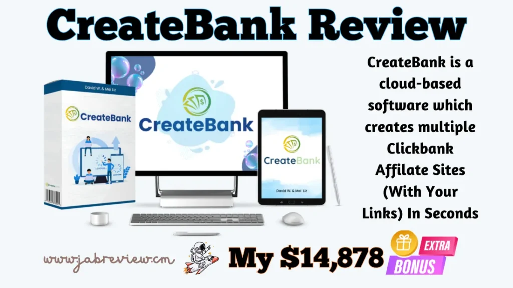 CreateBank Review - Auto-Generate ClickBank Affiliate Site on Autopilot