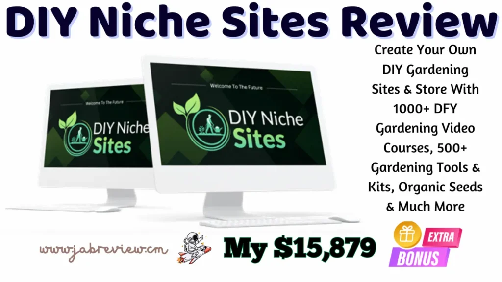 DIY Niche Sites Review - Create & Launch DIY Sites & Online Stores Just One Click!