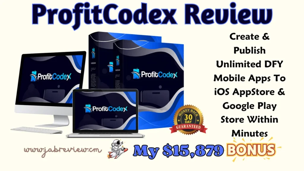 ProfitCodex Review - Create & Publish iOS, Android Apps Just in 60 Seconds