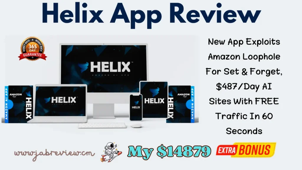 Helix App Review - Automatic Create Amazon Site In 60 Seconds