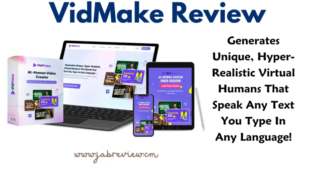 VidMake Review - Creating Studio-Quality AI-Human Spokesperson Video