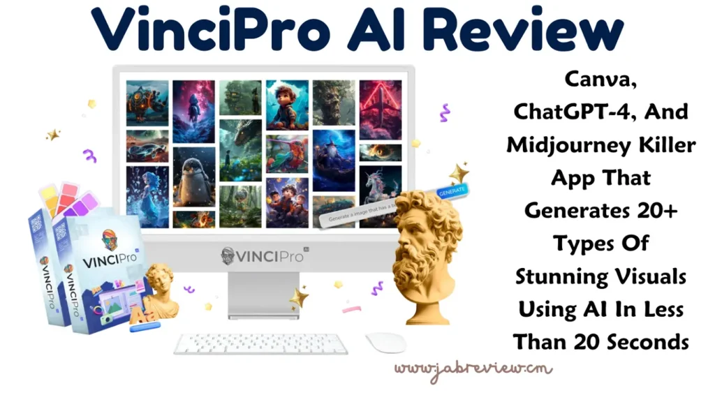 VinciPro AI Review - Generate Any Visual Using AI With Zero Designing Skills