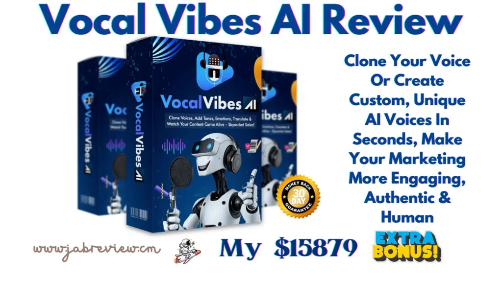 Vocal Vibes AI Review - Unlimited Perfect Voice Cloning Platform For Any Niche