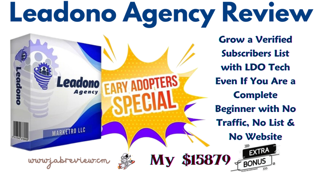 Leadono Agency Review - Effortlessly Collect Verified Emails Address Just One Click