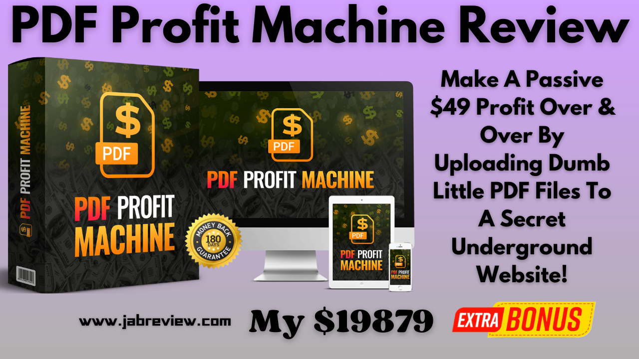 PDF Profit Machine Review