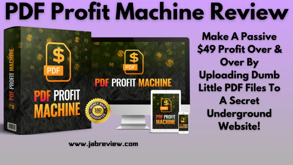 PDF Profit Machine Review